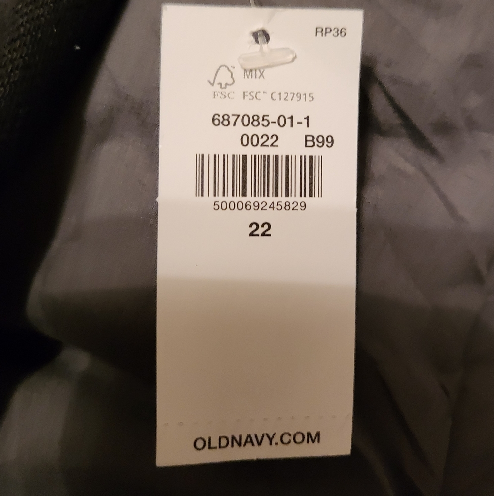 🔥NWT- OLD NAVY JEAN SHORTS- DISTRESSED BLACK - Picture 4 of 4